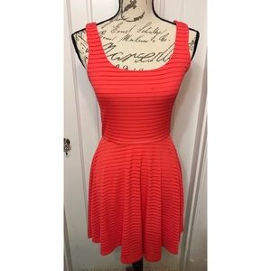 AQUA Coral Tank Mini Dress